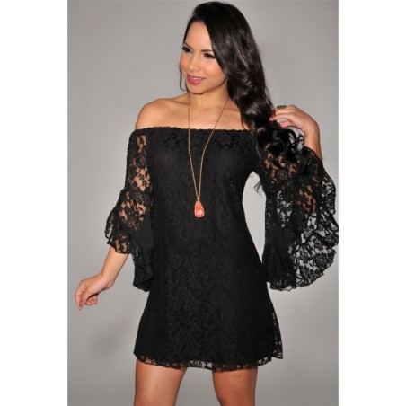 Terry Pau TP101225 Dantelli Elbise